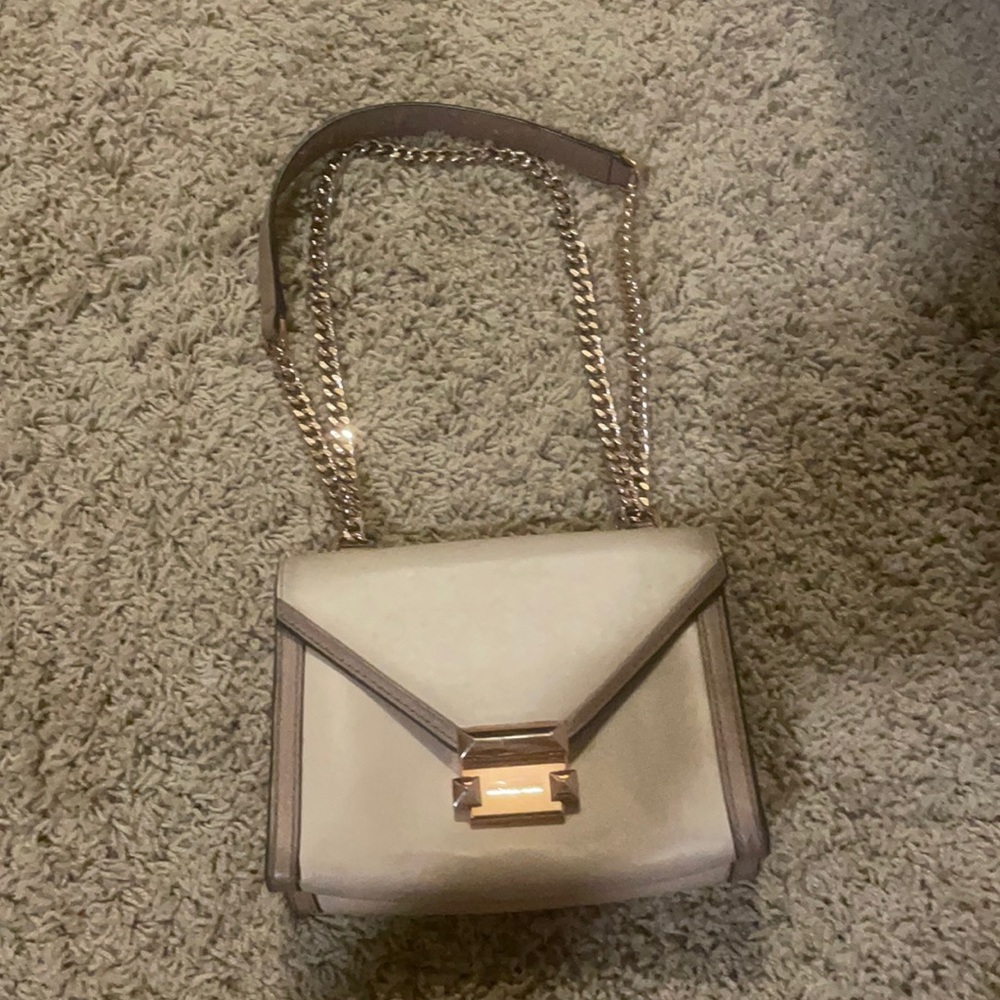 Pink Michael kors crossbody purse